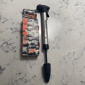 Bike handlebar wraps and bike pump